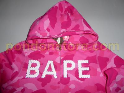 pink bape logo