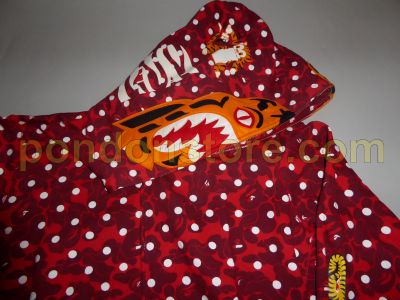 bape polka dot tiger hoodie