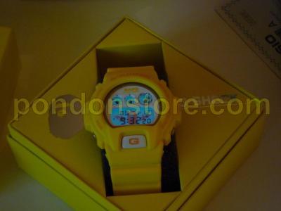 bape g shock yellow