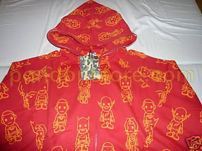 bape dc comics hoodie