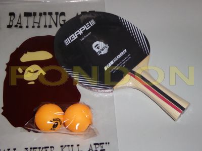 BAPE TABLE TENNIS SET ラケット 卓球 ピンポン エイプ A BATHING APE table tennis racket set | eBay