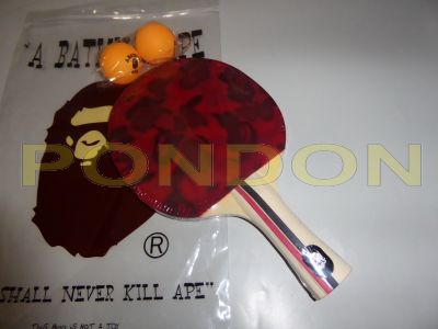 BAPE TABLE TENNIS SET ラケット 卓球 ピンポン エイプ ABC TABLE TENNIS SET | bape.com