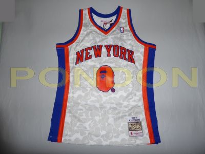bape knicks jersey