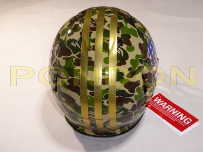 A BATHING APE : adidas x bape football RIDDELL X BAPE HELMET