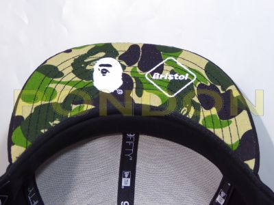 A BATHING APE : bape x fcrb new era emblem 9fifty snap back cap 