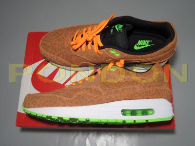 air max 1 orange leopard