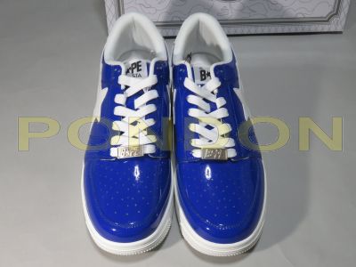 bapesta patent blue