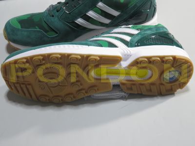 bape x undefeated x adidas zx 800 green 