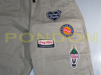 human made military wappen chino short 
