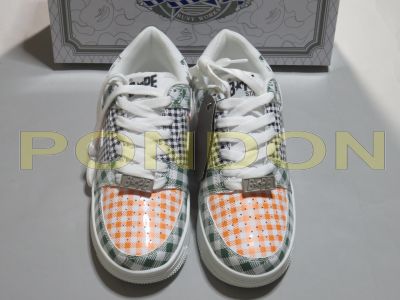 gingham bapesta