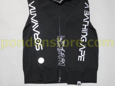 パーカー・フーディ A Bathing Ape BAPE Shark Full Zip Hoodie HAJIME SORAYAMA BAPE x Hajime Sorayama Shark Full Zip Hoodie White Men's