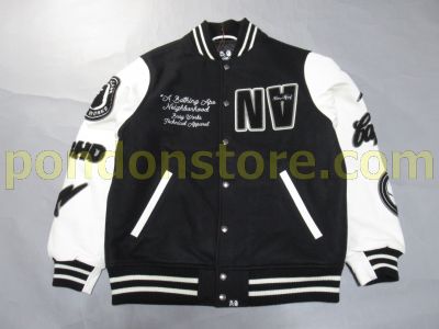 A BATHING APE : Bape x Neighborhood varsity jacket bape exclusive