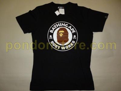 mastermind japan : mastermind Japan x BAPE circle busy works black 
