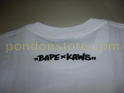 bape x kaws shirt