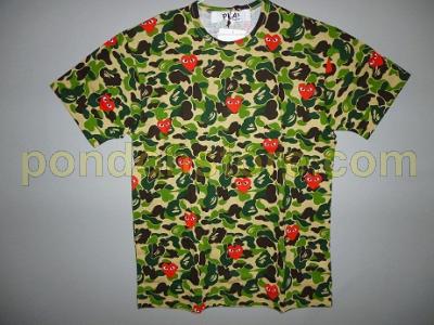 bape x comme des garcons shirt