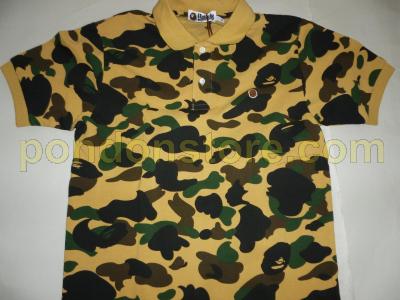 T-shirts A BATHING APE 1St Camo Jacquard Relaxed Fit Polo