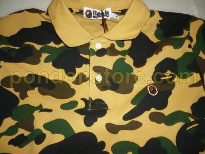 T-shirts A BATHING APE 1St Camo Jacquard Relaxed Fit Polo
