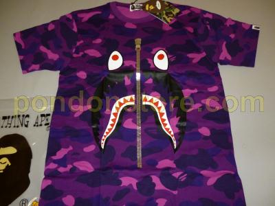 A BATHING APE BAPE PURPLE CAMO TEE TEENAGE ADULT UNISEX FASHION T-SHIRTS