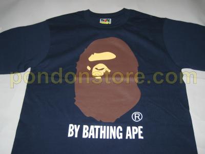 navy bape t shirt