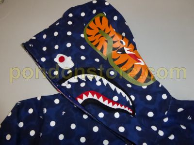 bape polka dot hoodie
