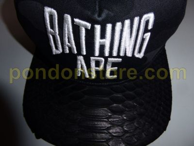 A BATHING APE : bape x RSVP just don 1st camo snake snapback cap