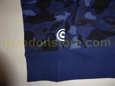 bape half purple half blue