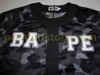 bathing ape baseball jersey