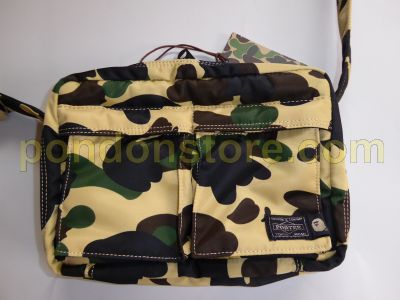 bape x porter sling bag