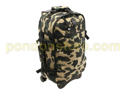 BAPE 1st Camo Duffle Bag Yellow