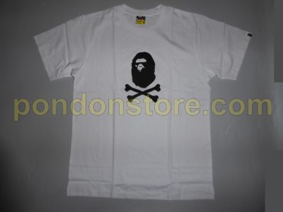Bape sales crossbone tee
