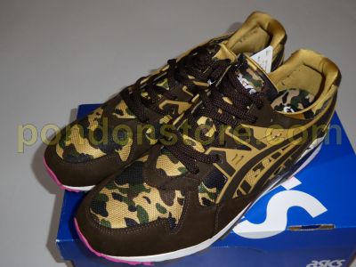 asics gel kayano bape